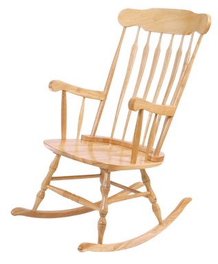 KidKraft Adult Rocking Chair-Natural